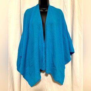 NWT Lilly Pulitzer Terri Cashmere Wrap Turquoise Oasis Women's One Size